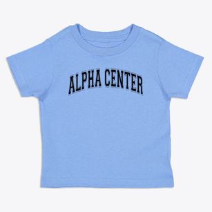 Alpha Center Alternative Education Varsity Arch Toddler T-Shirt