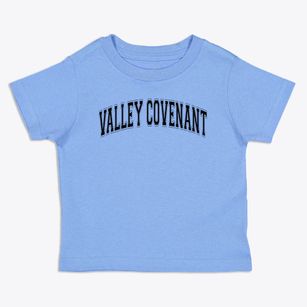 Valley Covenant Preschool Varsity Arch Toddler T-Shirt