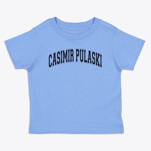 Casimir Pulaski Community Academy Varsity Arch Toddler T-Shirt