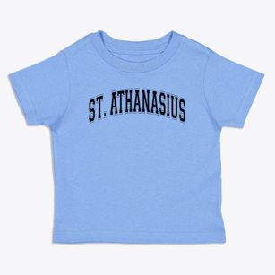 St. Athanasius Parish Varsity Arch Toddler T-Shirt