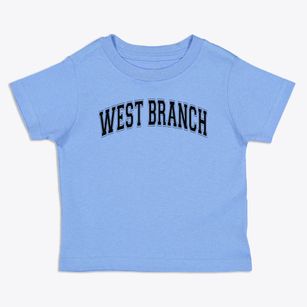 West Branch Middle School Varsity Arch Toddler T-Shirt
