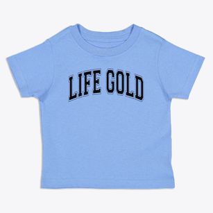 Life School Gold Varsity Arch Toddler T-Shirt