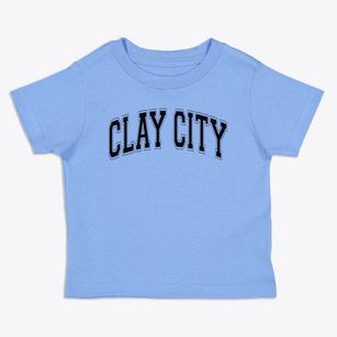 Clay City Elementary School Varsity Arch Toddler T-Shirt