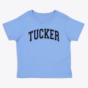 Tucker Memorial Elementary School Varsity Arch Toddler T-Shirt