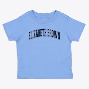 Elizabeth S Brown Elementary School Varsity Arch Toddler T-Shirt