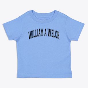 William A Welch School Varsity Arch Toddler T-Shirt