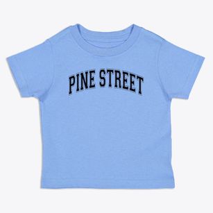 Pine Street Elementary School Varsity Arch Toddler T-Shirt
