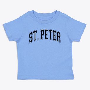 Saint Peter Lutheran School Varsity Arch Toddler T-Shirt