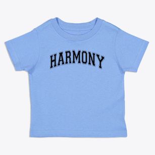 Harmony Kindergarten Center Varsity Arch Toddler T-Shirt