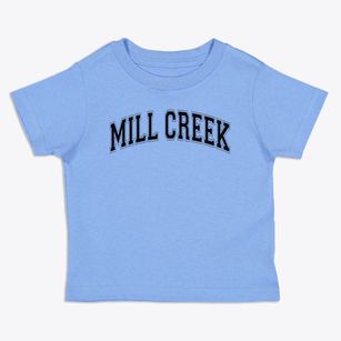 Mill Creek Elementary School Varsity Arch Toddler T-Shirt
