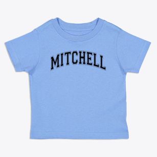 Mitchell Elementary School Varsity Arch Toddler T-Shirt
