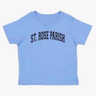St Rose Parish Varsity Arch Toddler T-Shirt