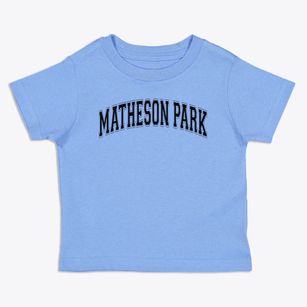 Matheson Park Elementary School Varsity Arch Toddler T-Shirt