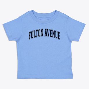 Fulton Avenue School 8 Varsity Arch Toddler T-Shirt