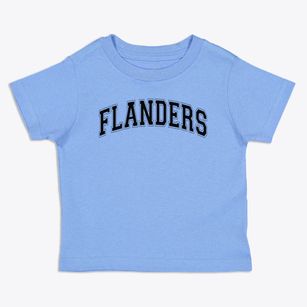 Flanders Elementary School Varsity Arch Toddler T-Shirt