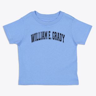 William E. Grady Vocational Technical High School Varsity Arch Toddler T-Shirt