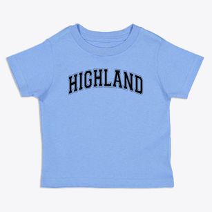 Highland Elementary School Varsity Arch Toddler T-Shirt