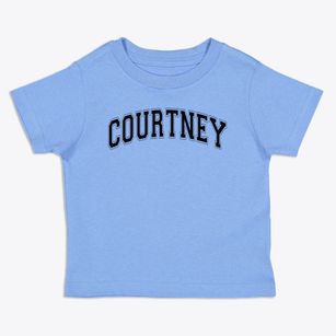 Courtney Elementary School Varsity Arch Toddler T-Shirt