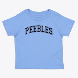 Peebles Elementary School Varsity Arch Toddler T-Shirt