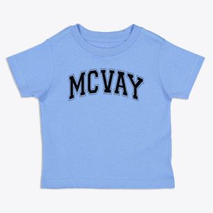 Mcvay Elementary School Varsity Arch Toddler T-Shirt