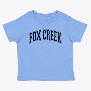 Fox Creek High School Varsity Arch Toddler T-Shirt