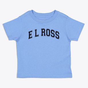 E L Ross Elementary School Varsity Arch Toddler T-Shirt