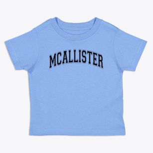 Mcallister Middle School Varsity Arch Toddler T-Shirt