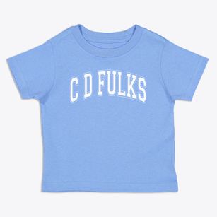 C D Fulks Middle School Varsity Arch Toddler T-Shirt