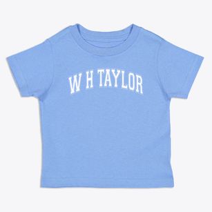 W H Taylor Elementary School Varsity Arch Toddler T-Shirt