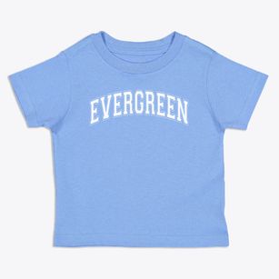 Evergreen Elementary School Varsity Arch Toddler T-Shirt