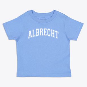 Albrecht Elementary School Varsity Arch Toddler T-Shirt