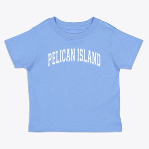 Pelican Island Elementary School Varsity Arch Toddler T-Shirt
