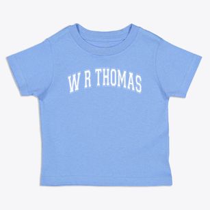 W R Thomas Middle School Varsity Arch Toddler T-Shirt