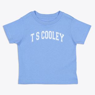 T S Cooley Elementary School Varsity Arch Toddler T-Shirt