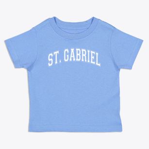 St Gabriel Parish Varsity Arch Toddler T-Shirt