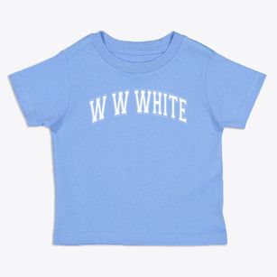 W W White Elementary School Varsity Arch Toddler T-Shirt