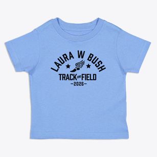 Laura W Bush Elementary School Track and Field Toddler T-Shirt