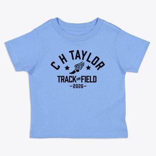 C H Taylor Elementary School Track and Field Toddler T-Shirt