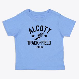 Louisa May Alcott Elementary School Track and Field Toddler T-Shirt
