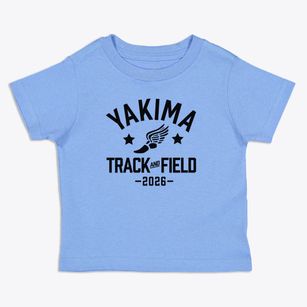 Yakima Valley Technical Skills Center Track and Field Toddler T-Shirt