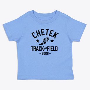 Chetek Middle School Track and Field Toddler T-Shirt