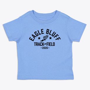 Eagle Bluff Elementary School Track and Field Toddler T-Shirt