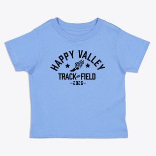 Happy Valley Elementary School Track and Field Toddler T-Shirt