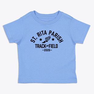St Rita Parish Track and Field Toddler T-Shirt
