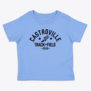 Castroville Elementary School Track and Field Toddler T-Shirt