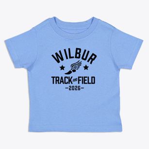 Wilbur Elementary School Track and Field Toddler T-Shirt