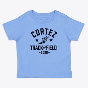 Cortez Middle School Track and Field Toddler T-Shirt