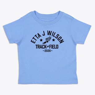Etta J Wilson Elementary School Track and Field Toddler T-Shirt