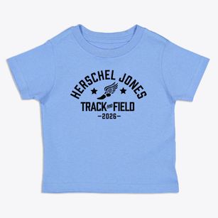 Herschel Jones Middle School Track and Field Toddler T-Shirt