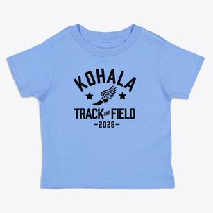 Kohala Middle School Track and Field Toddler T-Shirt